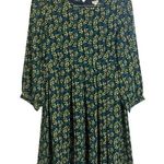 Fossil  Floral Empire Short Dress Size Small Photo 0