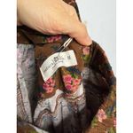 Natural Life NEW  Womens Wide Leg Jumpsuit Size Medium Tie Overalls Green Floral Photo 3