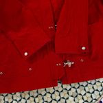 Vintage Lauren Ralph Lauren Fireman Lobster Clasp Red Jacket Womens Size 1X Photo 2