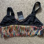 Forever 21  rainbow tassel cropped tank top size medium NWT Photo 1