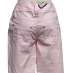 Cache Ruched Denim Jean Clam Diggers Crop Pant New Stretch Metal Buttons $88 NWT Photo 1