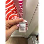 Lands' End Orange Pink Striped Crewneck UPF Sun Shirt Long Sleeve Size Small Photo 5