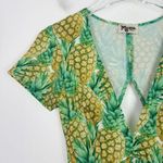 Show Me Your Mumu Ibiza Dress Pineapple Print Green Size Small S EUC Photo 2