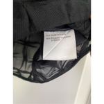 Akris  Black Chiffon Cropped Cap Sleeve Top Photo 6