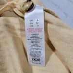 ASOS‎ DESIGN Wide Leg Tie Strap Jumpsuit Tall Beige Cotton Women's Size 0 Tan Photo 6