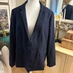 J.Crew  Regent Wool Navy Blazer‎ Tailored Suit Jacket Size 22 NWT Photo 1