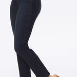 NYDJ  Sheri‎ Slim Jean In Quentin Dark Wash Size 14 Photo 0