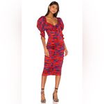 For Love & Lemons COPY - Monet Floral Midi Dress Photo 4