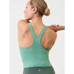 Athleta XS Purpose Crop Bra X-Small D-DD Juniper Green Photo 1