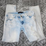 Rue 21 Twenty One Black by  Light Wash Skinny Jeans Photo 0