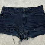 Universal Threads Universal Thread High Rise Shortie Women Black Jean Shorts Size 10/30R Photo 0