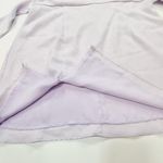 MORE TO COME Sarai Slit Mini Dress in Lavender XL Purple Photo 4