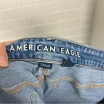 American Eagle  Distressed Knee Mom Jeans Size 18 Long Photo 1