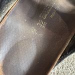 Birkenstock  Arizona Black Leather Double Strap Sandal Size 8 - 8.5 Reg / Wide Photo 12