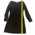 Victoria's Secret  Black Knit Dress Long Sleeve Scoop Neck Medium‎ M Photo 3