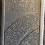 Dearfoams slippers sandal style w/between the toe style terry cloth size 7/8 Photo 4