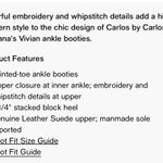 Carlos Santana Embroidered Western Booties Photo 5