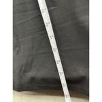 Symphony  Women's Strapless Formal Dress Long Size Small Solid Black High Slit Photo 9