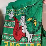Dr. Seuss Dr. Suess The Grinch Sly One Green Long Sleeve Sweatshirt Photo 4