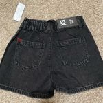 BDG Pull-On High Waisted Mom Short Black Denim NWT Size XS Photo 5