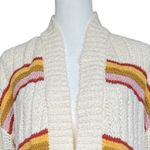 Madewell  Striped Diaz Knit Open‎ Front Cardigan Sweater Photo 2