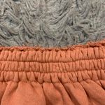 Aerie orange weekend ruffle mini skirt sz M Photo 3