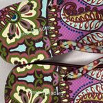 Vera Bradley  Medium 7-8 Resort Medallion Flip Flops Sandals Cushion Multicolored Photo 2