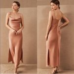 BHLDN  Cali Satin Charmeuse Midi Dress
'DESERT ROSE' Women's size 0 wedding event Photo 1