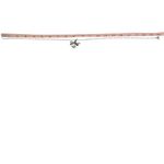 Nolan Miller Pavé Orchid Flower Pendant Chain Necklace Silver & Gray Photo 10