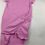 Universal Threads Universal Thread Neon Pink Jersey Knit Short Sleeved Tee Dress M Photo 2