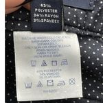 Lands' End B8  Plaid Warm Lined Trouser Pants Gray Black Adjustable Waist Photo 2