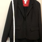 Isaac Mizrahi  skirt suit, ebony, suit size large/14 Photo 10