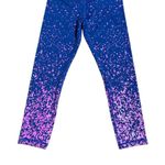Zyia  Active Splash Navy Pink Light n Tight Hi-Rise Athletic Leggings 7/8 Sz 6-8 Photo 5