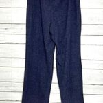 Anne Klein  Sailor Pants Wide Leg Navy Blue Size 12 Photo 1