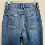 SLVRLAKE NWT Beatnik Jeans High Rise Slim Straight Distressed Size 27 Blue Photo 4