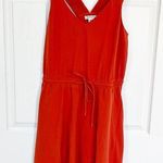 Athleta  Savannah Strap Drawstring Waist Dress in Poppy Photo 0