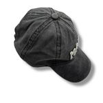 Gray 'MAMA' Baseball‎ Cap Black Photo 1