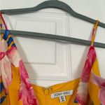 Ronny Kobo Revolve Anika Midi Floral Dress Pineapple Yellow Size XS Photo 3