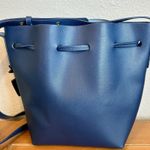 Disney  Donald Blue Bucket Style Tote/Purse Pull Closure Key Chain NWOT‎ Photo 1