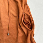 Patrons of Peace Brown Faux Suede Short Sleeve Dress XS Photo 8