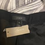 J.Crew NWT  Black Matelasse Drop Waist Skirt Photo 4