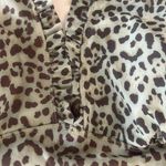 Stylish Leopard Print One Piece Swimsuit Brown Size L Photo 7