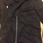 All Saints Women's Black Hooded Jacket Photo 2