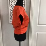 Evereve  top with caped sleeves and a gathered waist. Photo 1