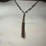 Farrah b Vintage necklace black and white timeless piece Photo 1