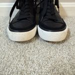 Rag and Bone Army Black Leather & Suede High-Top Sneakers Size 37 US 7 Stylish Photo 2