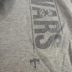 Disney Parks Star Wars Hoodie XL Gray Glitter Logo Long Sleeve‎ Pullover Photo 2