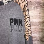 PINK - Victoria's Secret Pink Victoria’s Secret tiger print sweatshirt crew neck over sized size medium​​ Photo 2