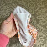 Kona Sol  One Piece Swimsuit Floral Pink Orange Lightly Padded Ruched Size L Photo 7