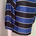 Banana Republic BR striped boat neck dressy office top XXS petite Photo 2